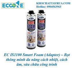 EC IS1100 Smart Foam (Adapter) – Bọt thông minh đa năng cách nhiệt, cách âm, sửa chữa công trình